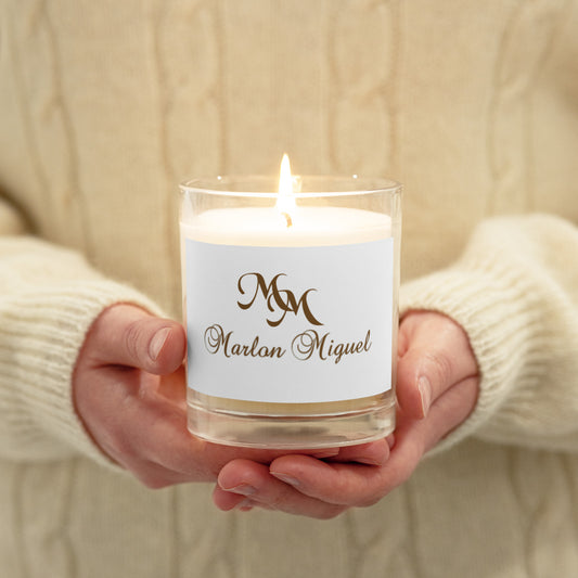 Marlon Miguel Signature Glass jar soy wax candle