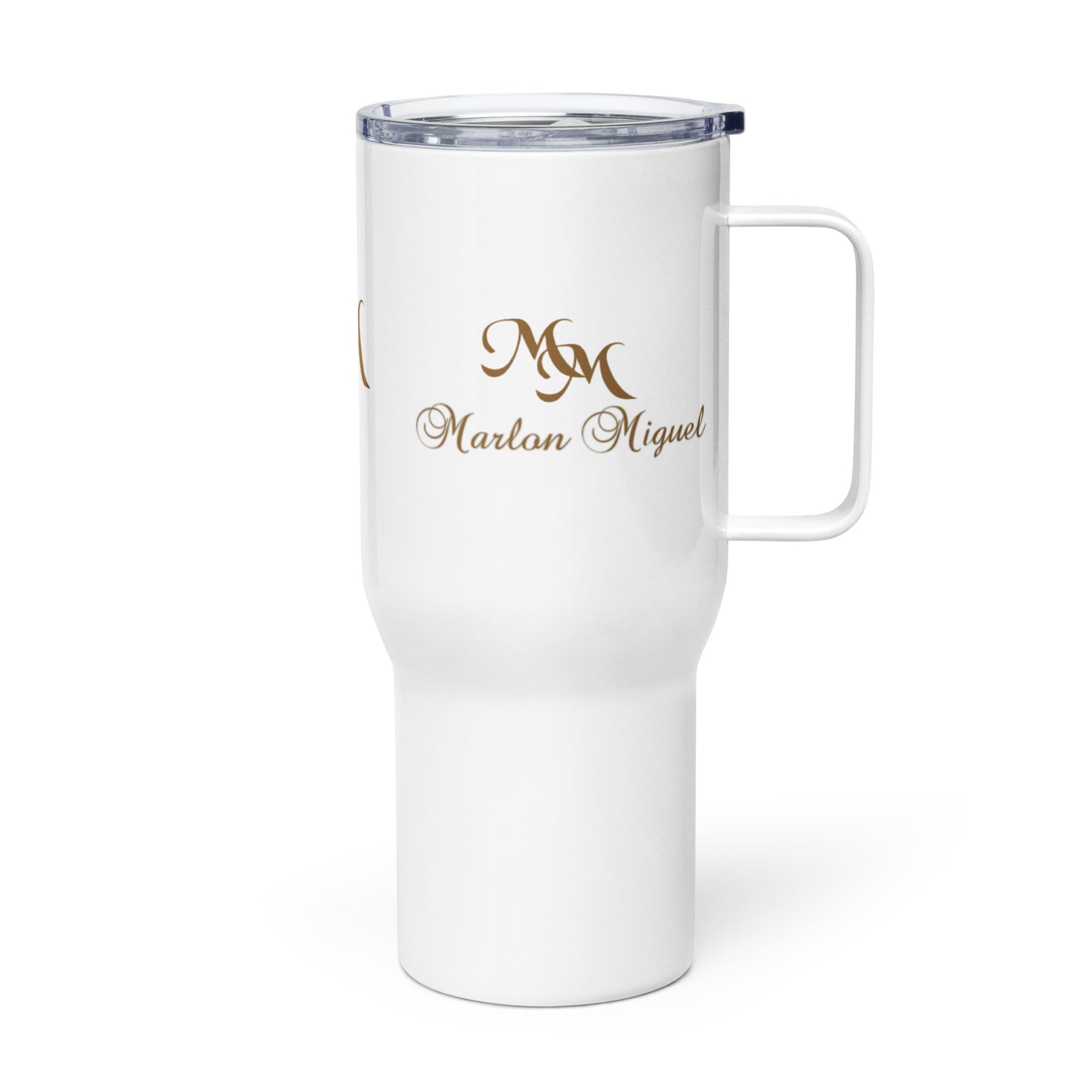 Marlon Miguel Signature Travel mug with a handle